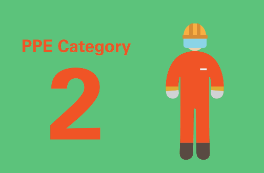 arc flash PPE category 2
